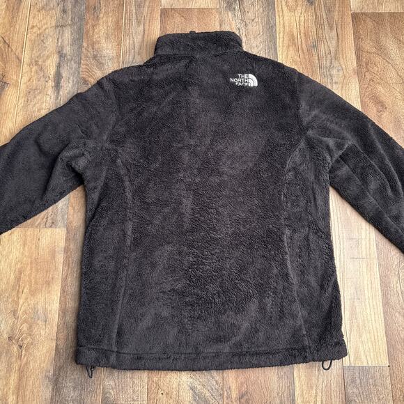 The North Face Osito Fleece Jacket Women's Small Black Sherpa Exploring 6347 - Picture 4 of 14